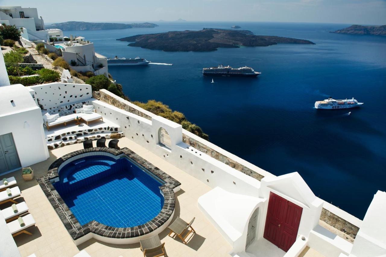 Antelmi Luxury Villa Fira  Bagian luar foto